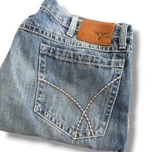 Wrangler‎ 20X Men's Style 42 Vintage Bootcut Jeans 38x32 Blue Cotton
